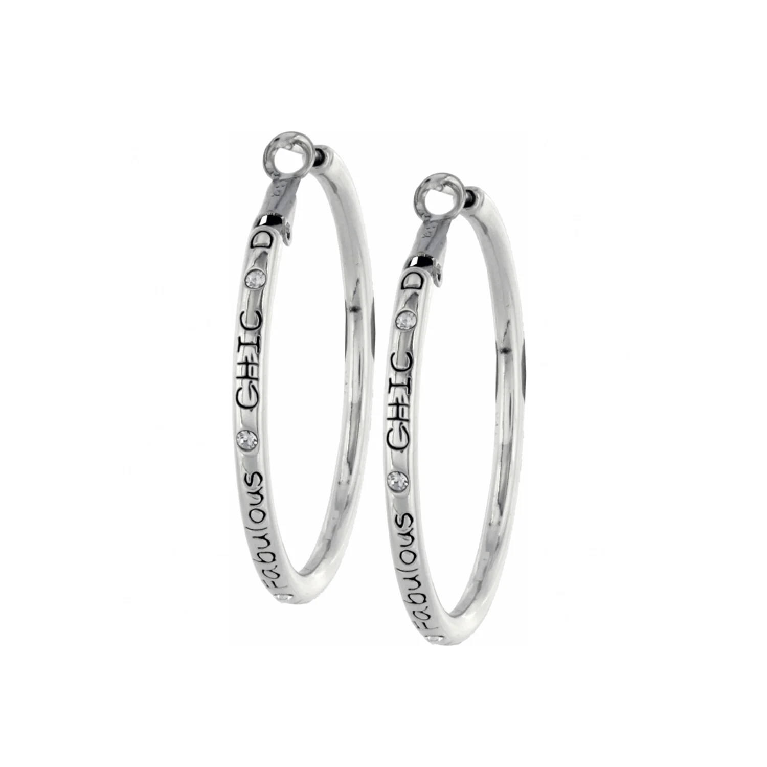 Fashionista Hoop Earrings - Image 3