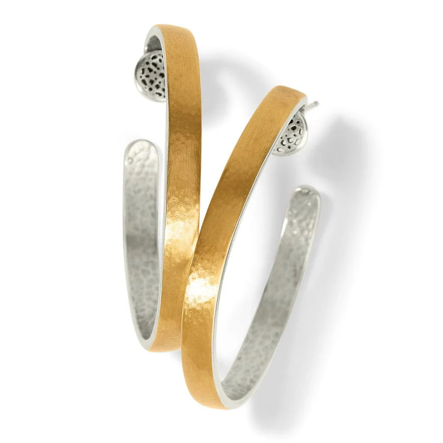 Ferrara Entrata Medium Hoop Earrings - Image 4