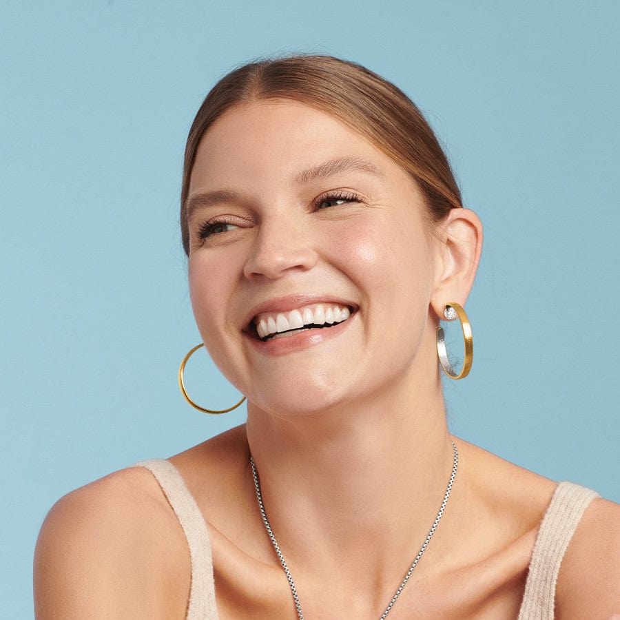 Ferrara Entrata Medium Hoop Earrings - Image 6