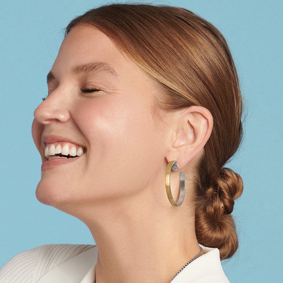 Ferrara Entrata Medium Hoop Earrings - Image 8
