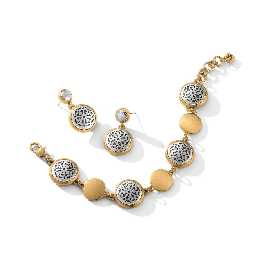 Ferrara Two Tone Luce Link Bracelet - Image 3