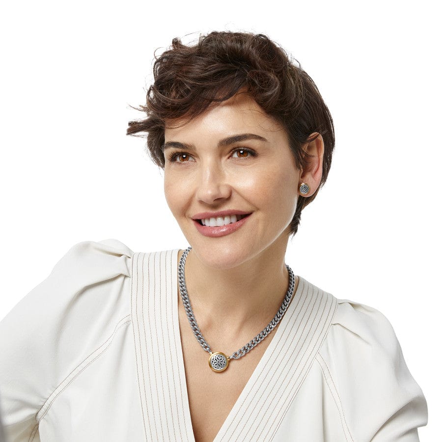 Ferrara Two Tone Necklace - Image 4