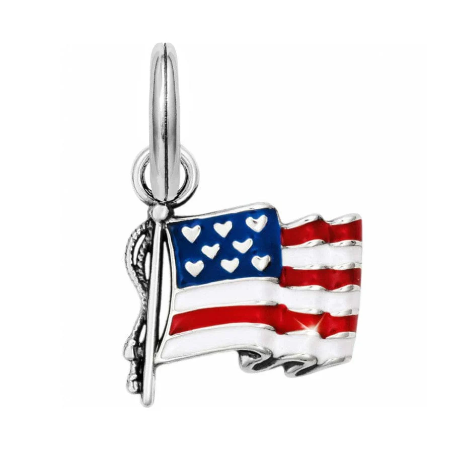 Flag of Freedom Charm Necklace - Image 3