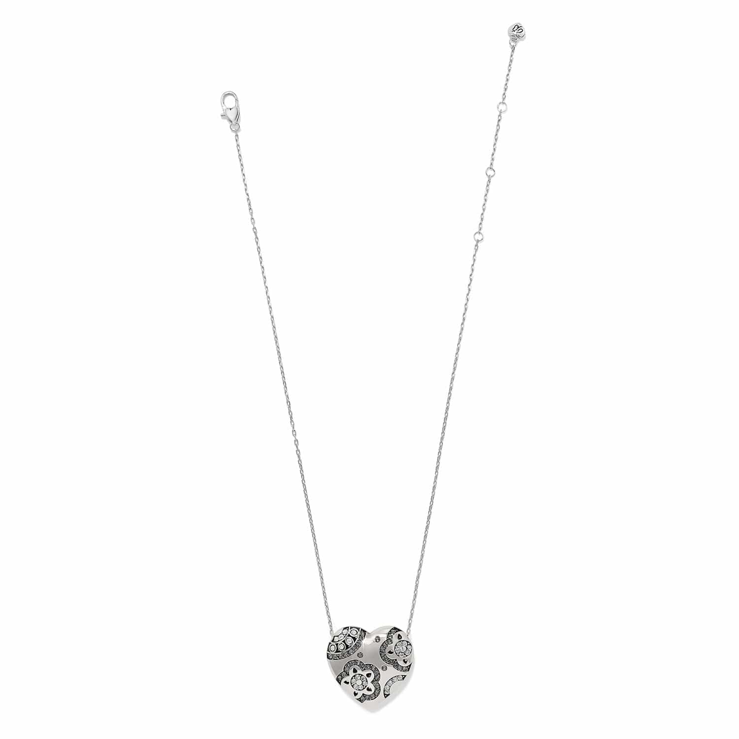 Flora Shine Heart Necklace - Image 3