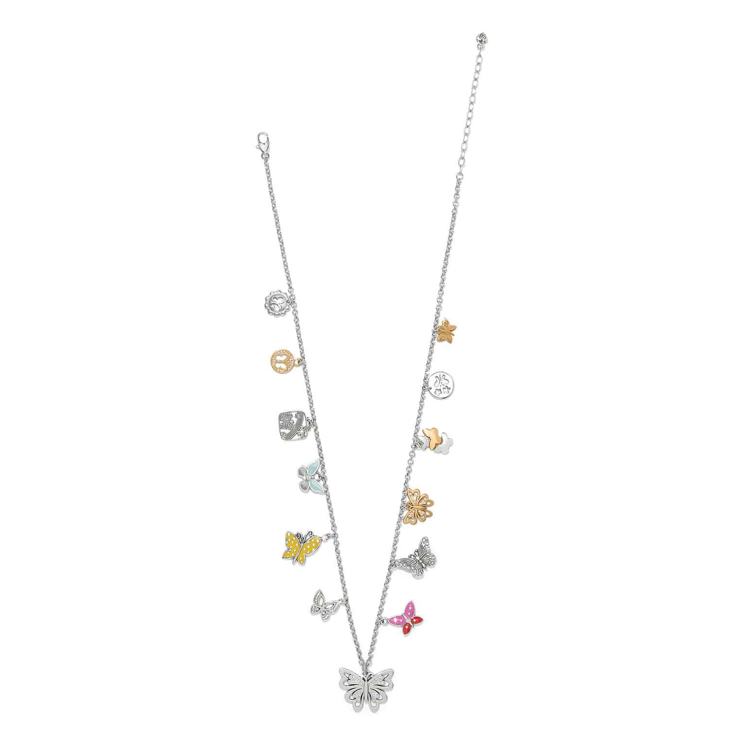 Forever Butterfly Charm Necklace - Image 3