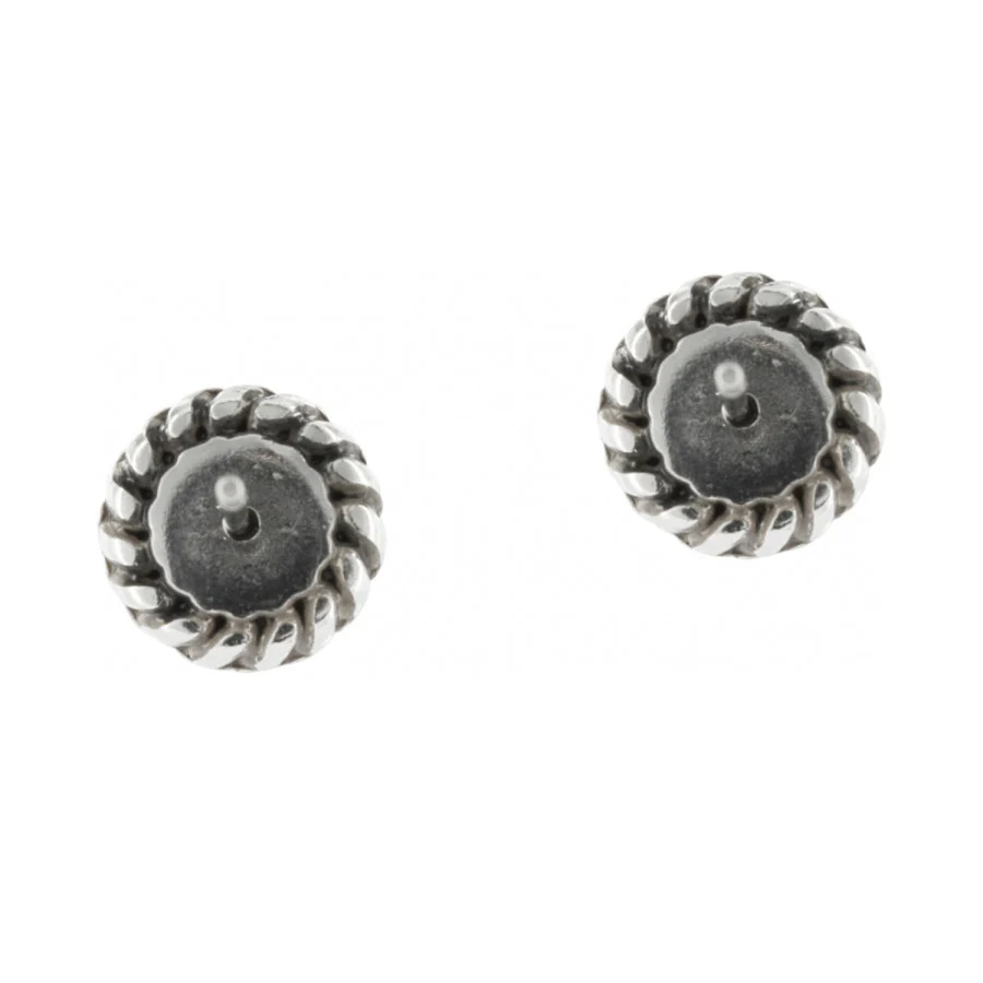 Gold Magic Mini Post Earrings - Image 3