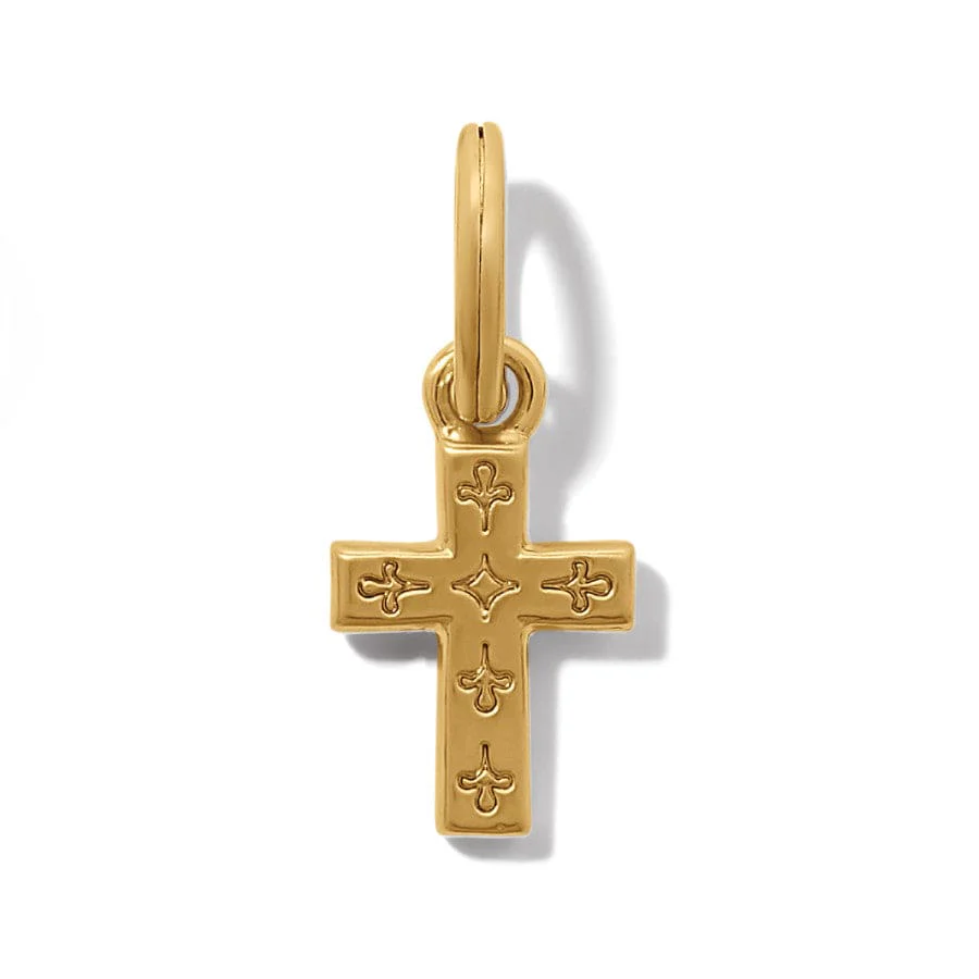 Golden Ray Cross Charm - Image 2