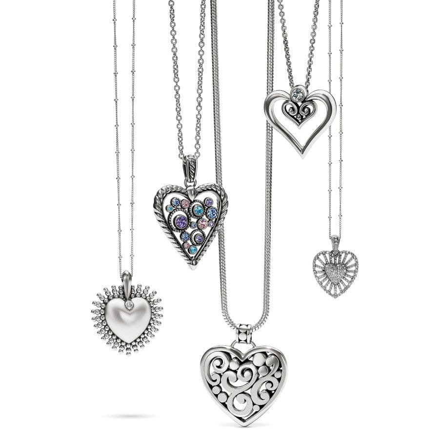 Halo Heart Necklace - Image 3