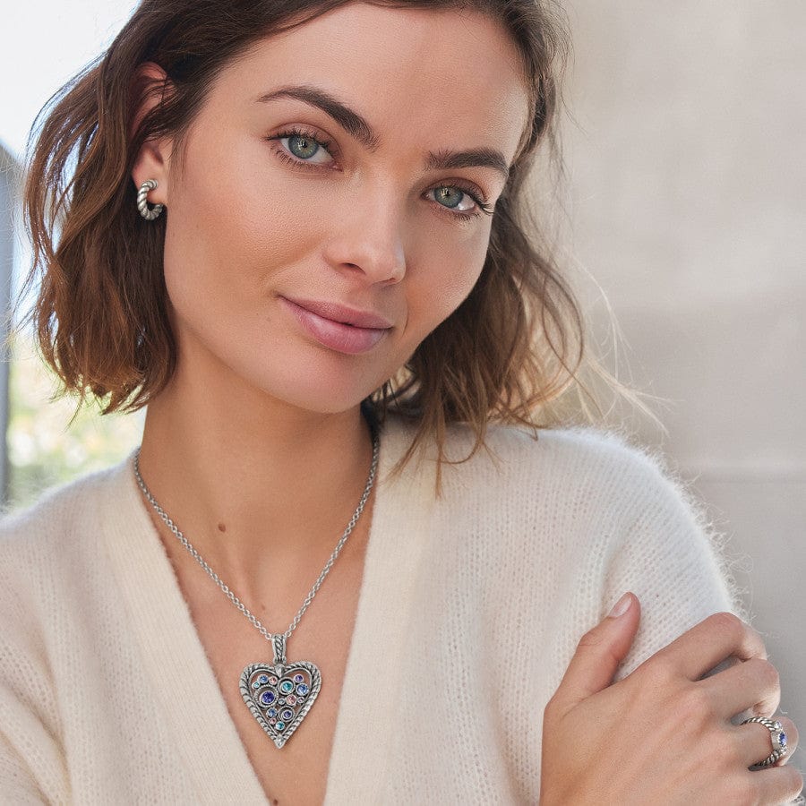 Halo Heart Necklace - Image 4