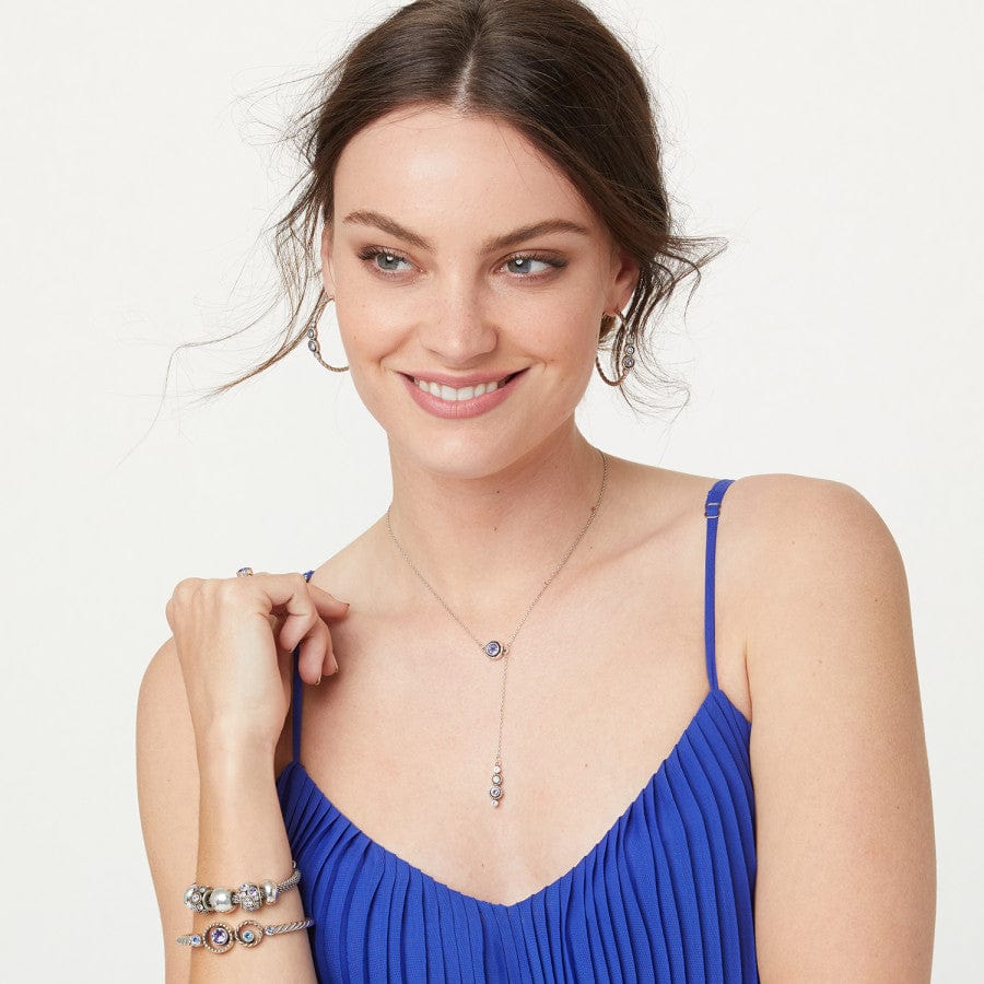 Halo Hinged Bangle - Image 5