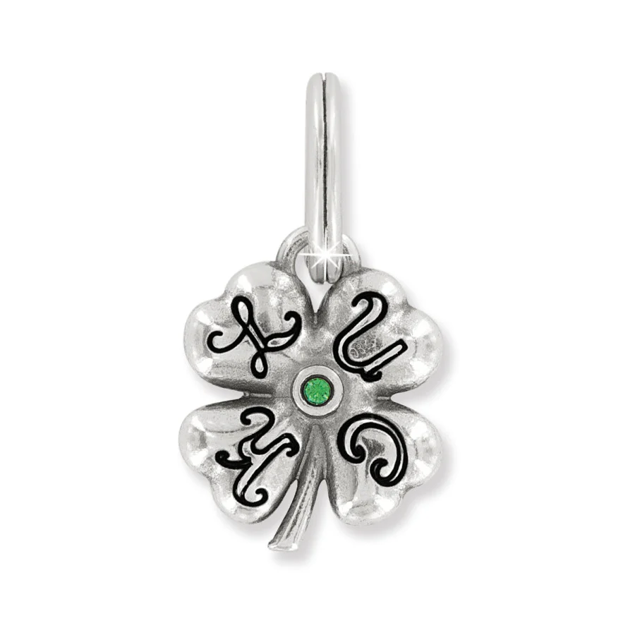 Heart Leaf Clover Charm - Image 2