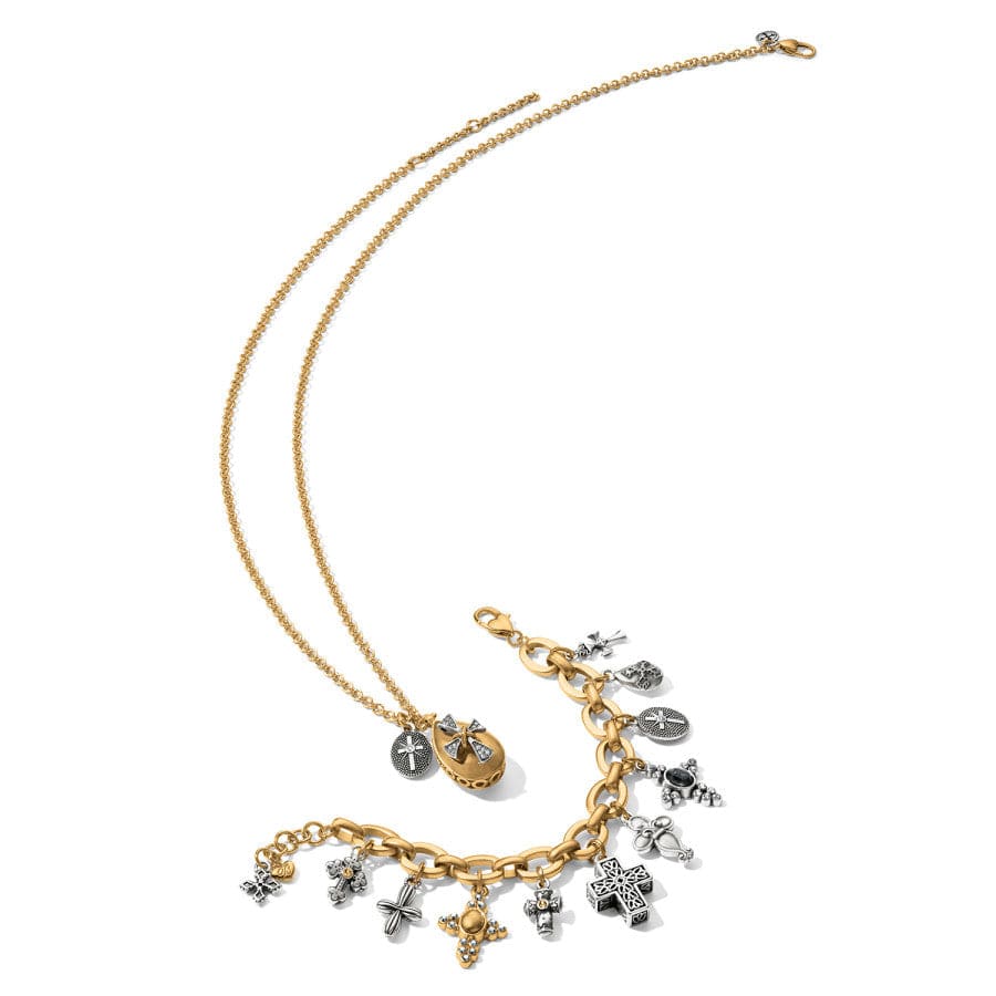 Heavenly Cross Charm Bracelet - Image 3