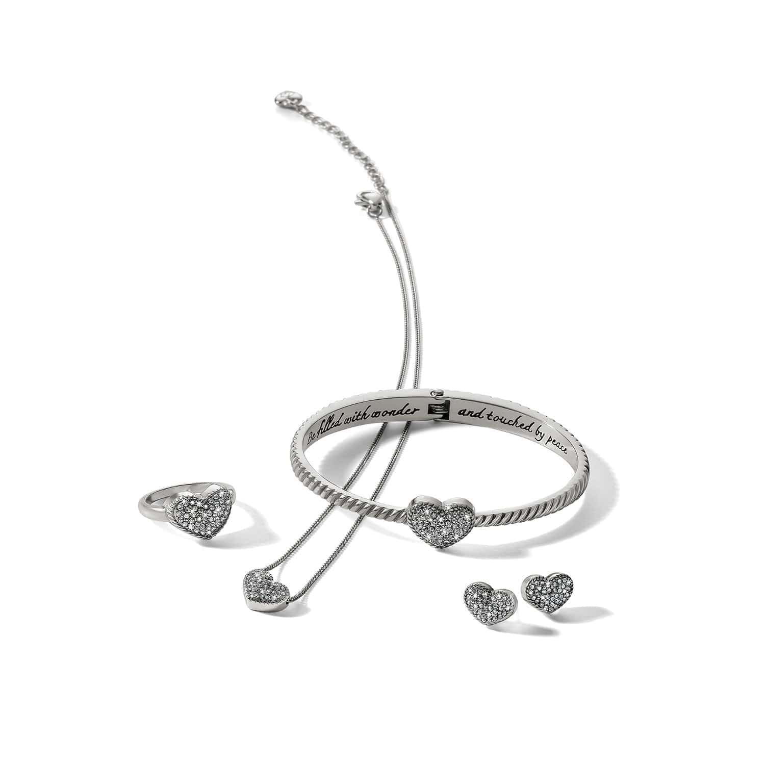 Illumina Celeste Heart Post Earrings - Image 7