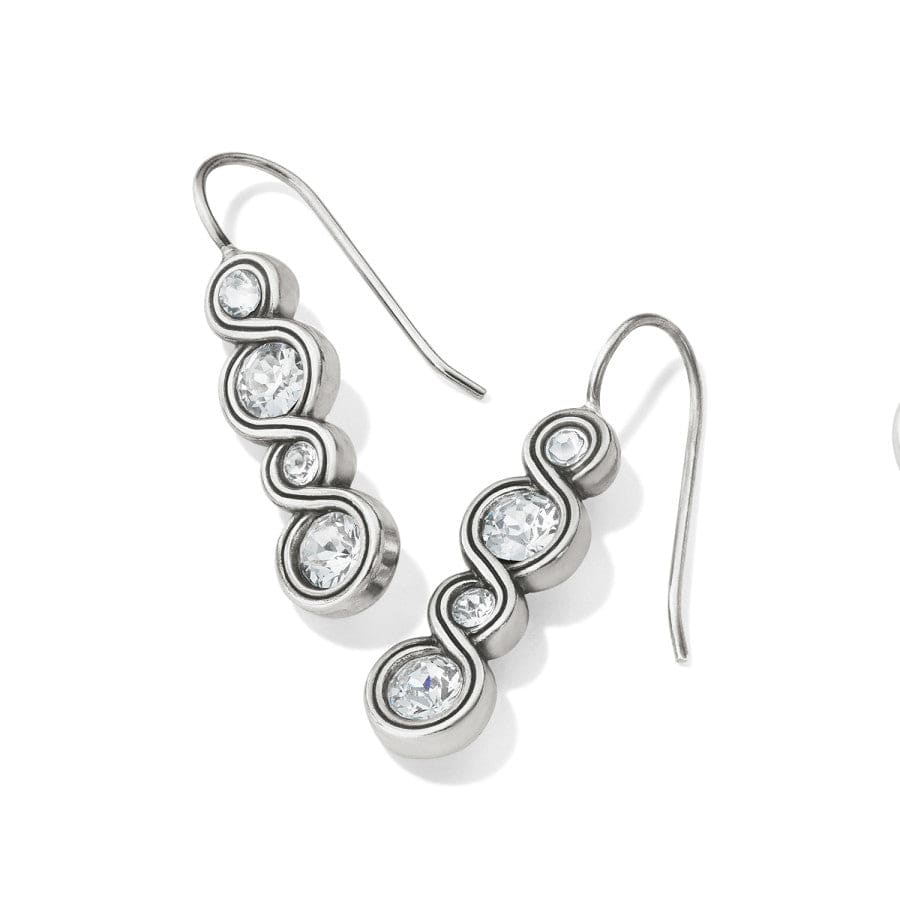 Infinity Sparkle French Wire Earrings - Image 3