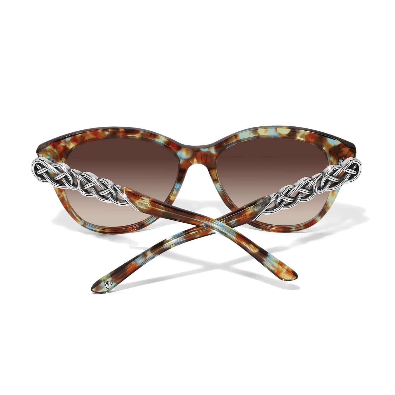 Interlok Braid Blue Havana Sunglasses - Image 2