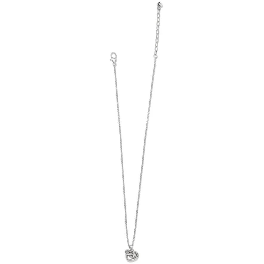 Interlok Curve Heart Necklace - Image 2