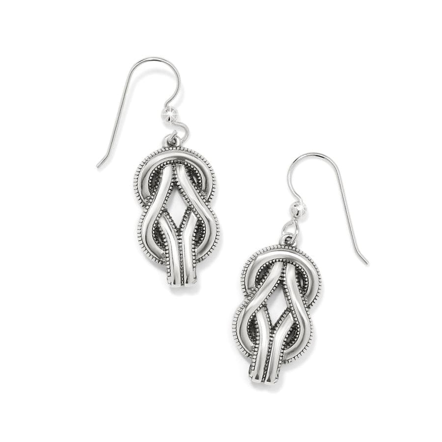 Interlok Harmony Black French Wire Earrings - Image 2