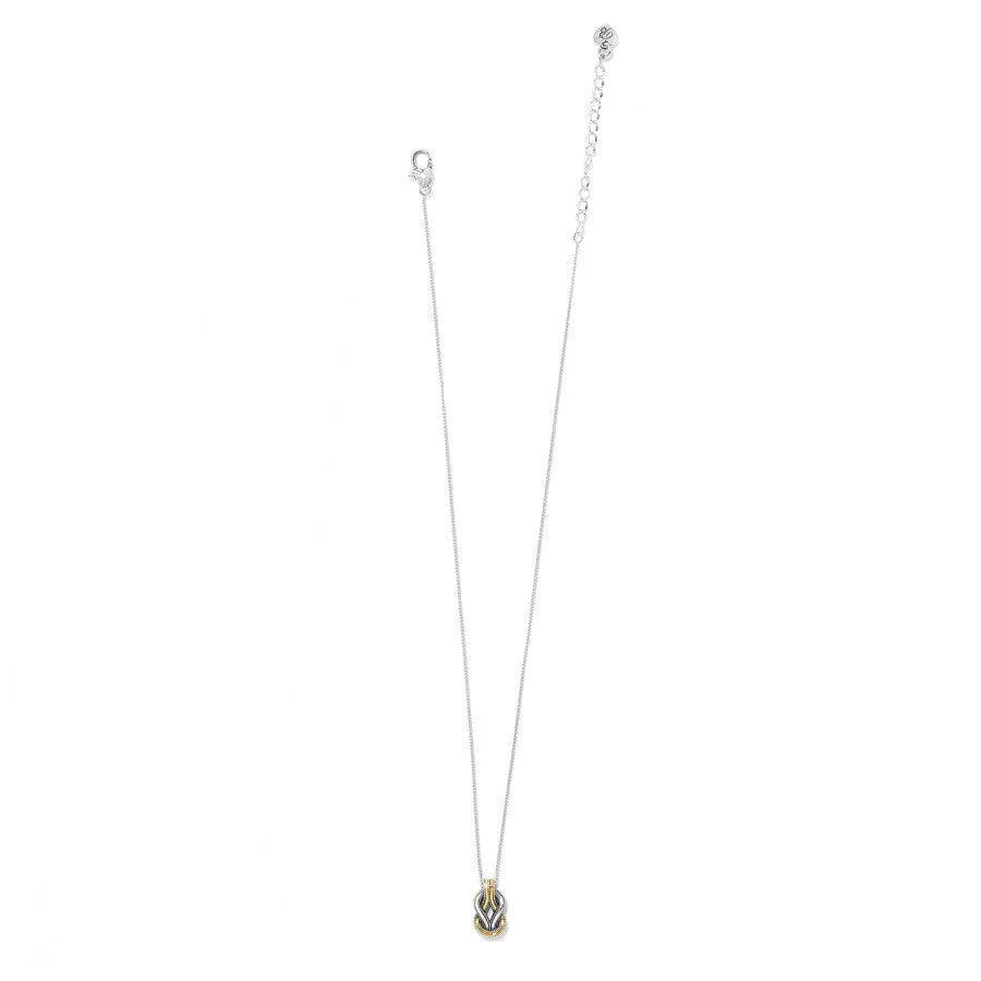 Interlok Harmony Two Tone Petite Necklace - Image 3
