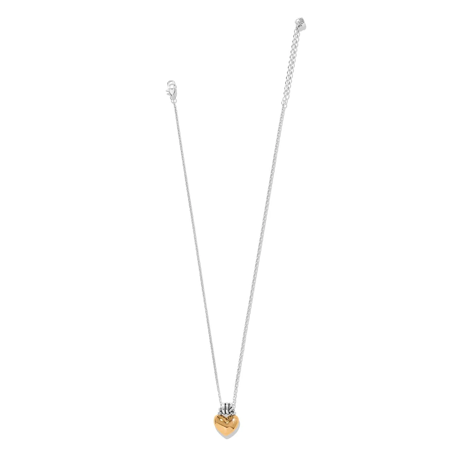 Interlok Love Knot Heart Necklace - Image 2