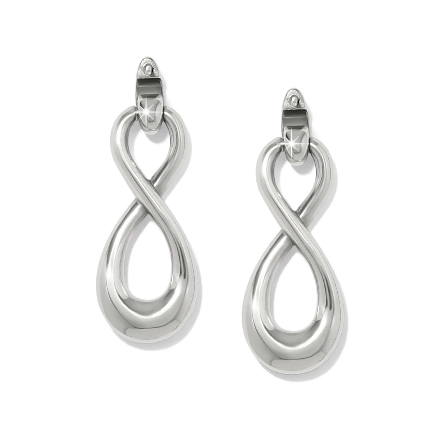 Interlok Luxe Post Drop Earrings - Image 2