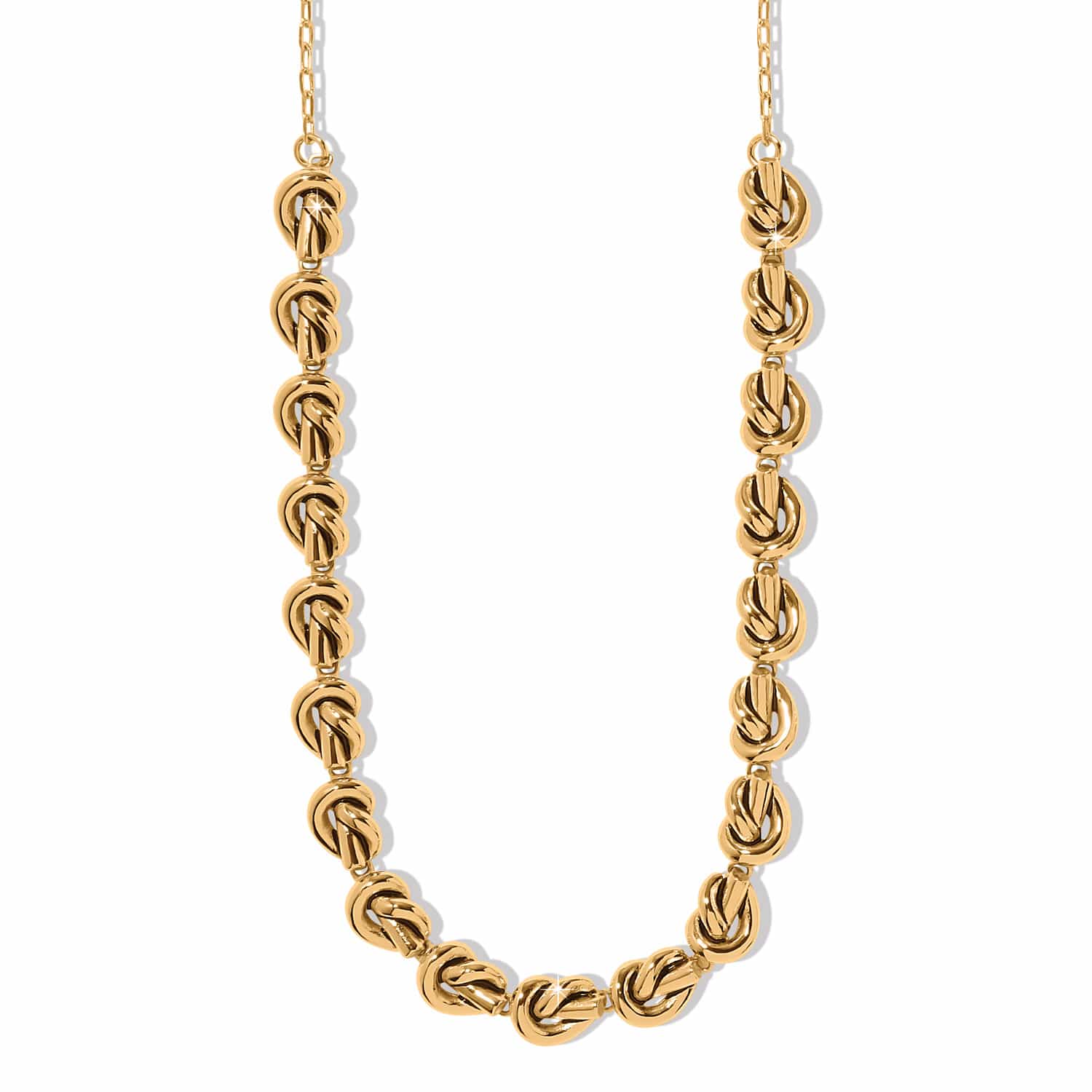 Interlok Single Knot Collar Necklace