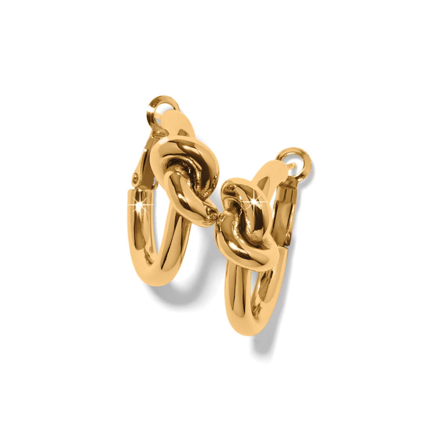 Interlok Single Knot Hoop Earrings - Image 5