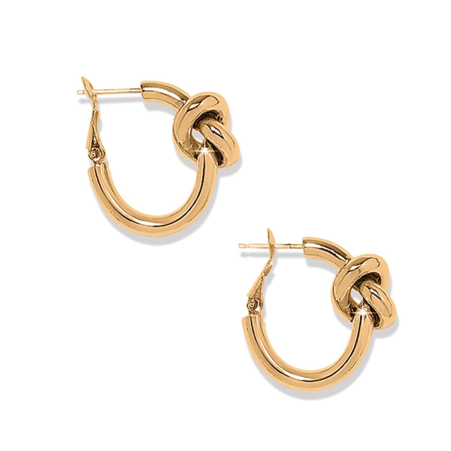 Interlok Single Knot Hoop Earrings - Image 6