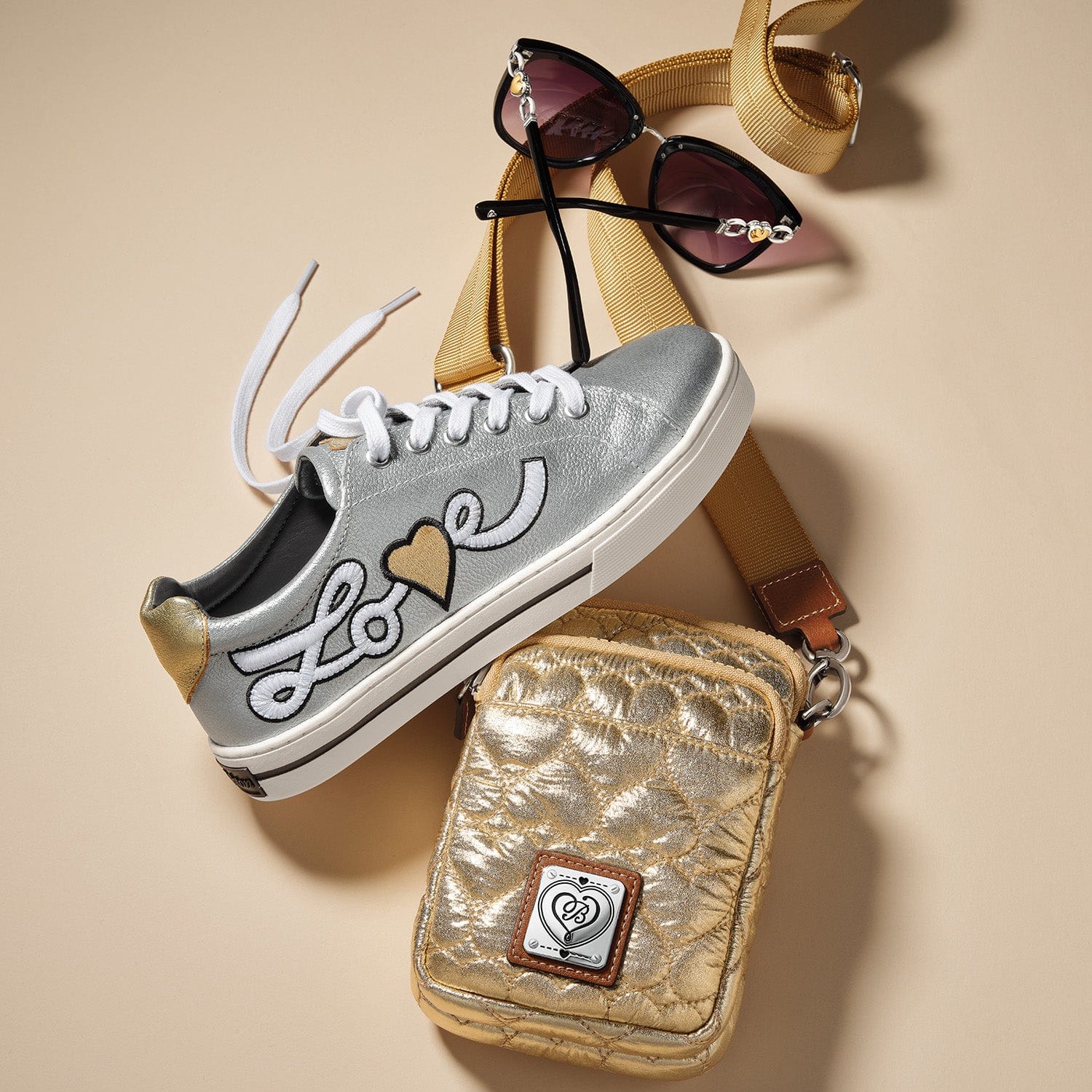 Kora Metallic Mini Utility Bag - Image 4