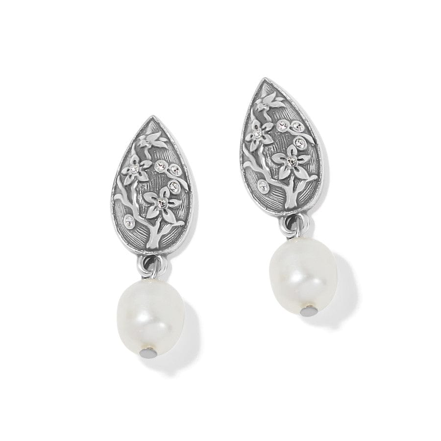 Kyoto In Bloom Pearl Post Drop Earrings - Image 2