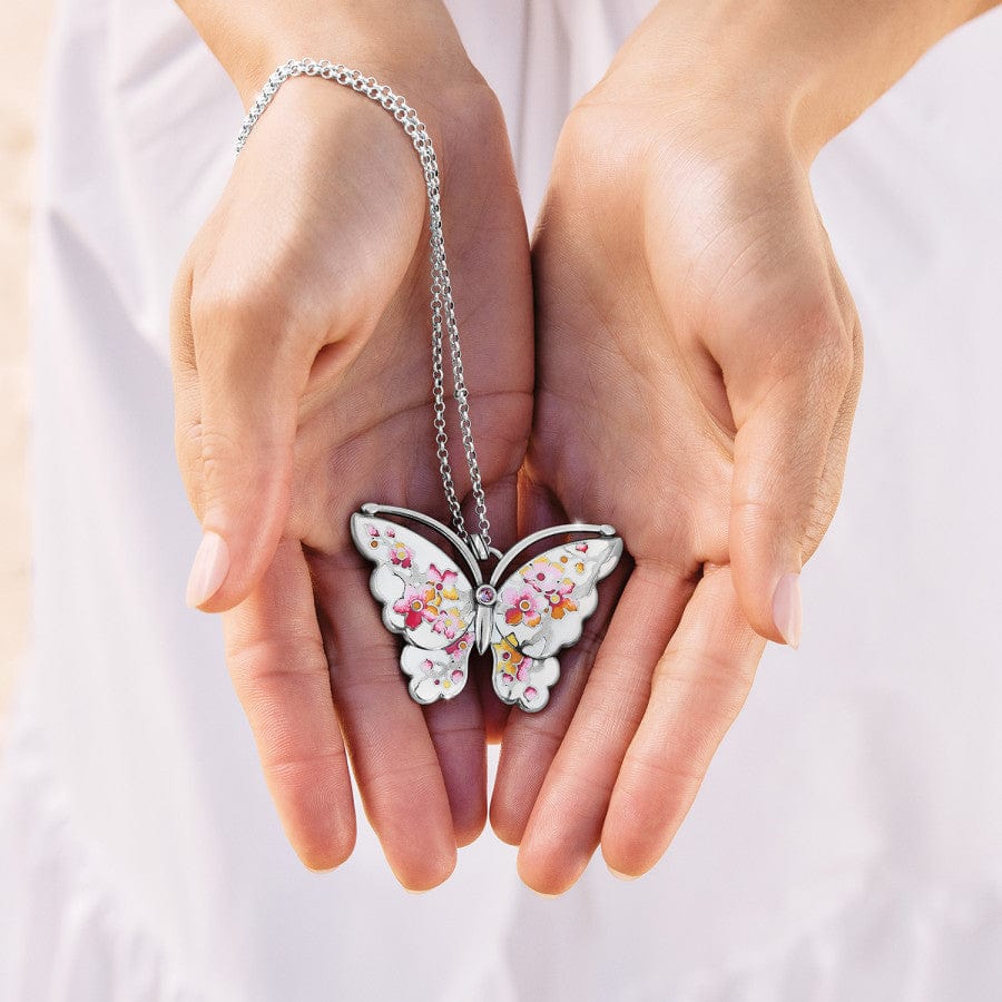 Kyoto In Bloom Sakura Butterfly Necklace - Image 5