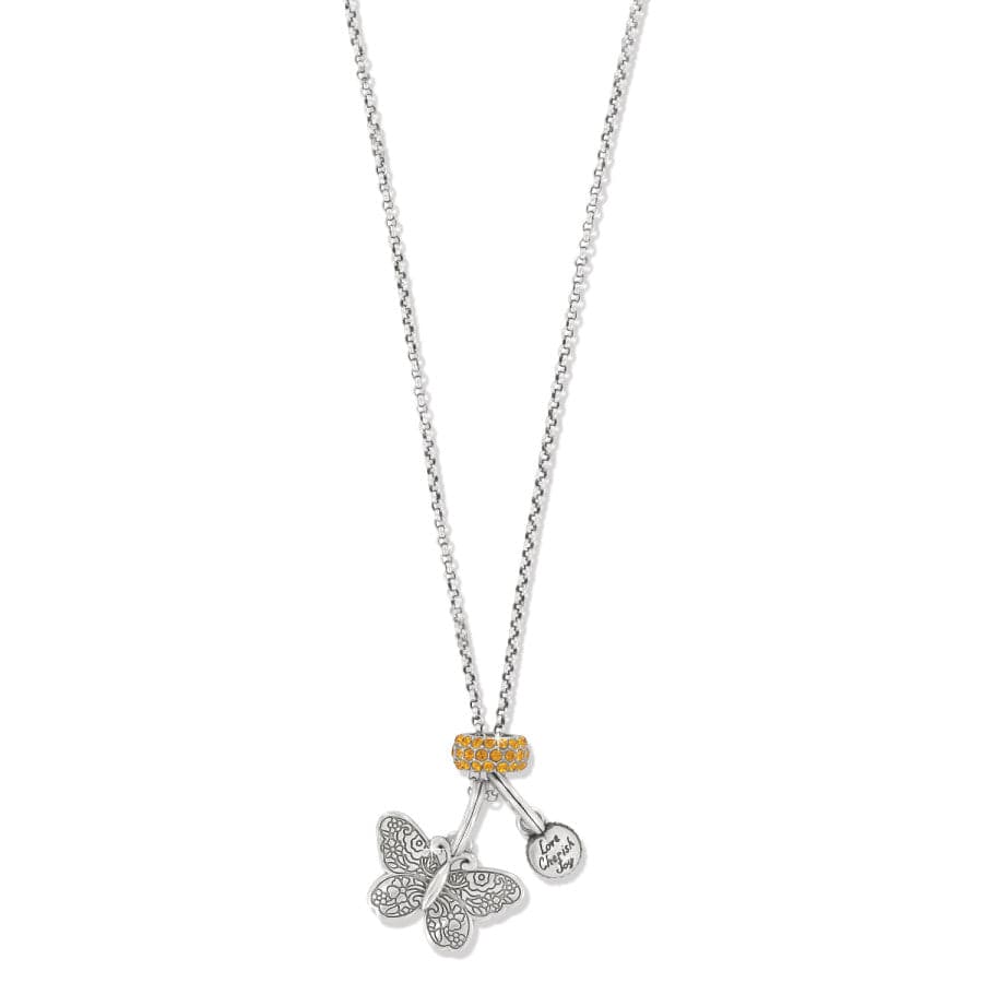 La Farfalla Butterfly Charm Necklace - Image 2