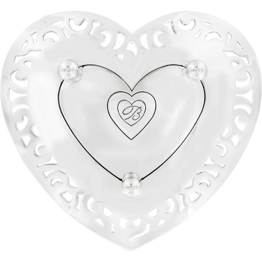 Lacie Daisy Trinket Heart Tray - Image 2