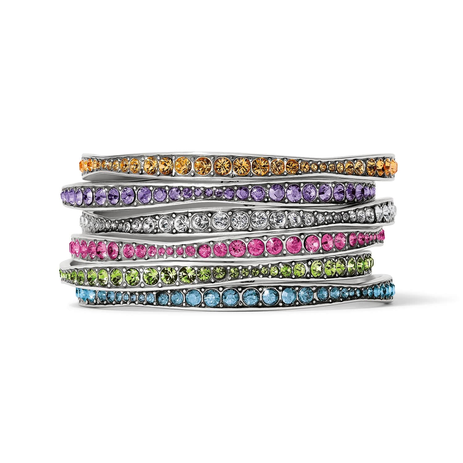 Light Hearted Crystal Bangle - Image 13