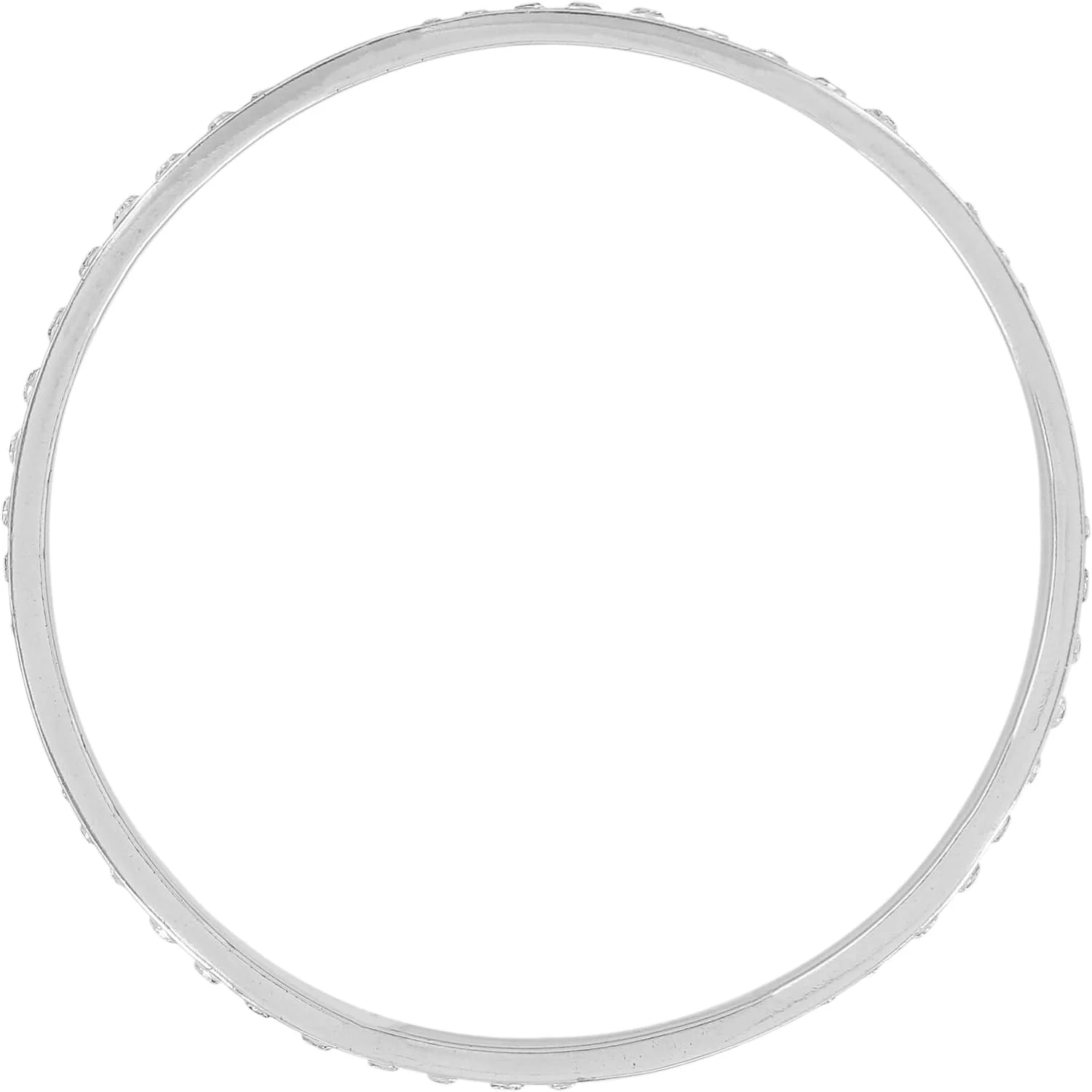 Light Hearted Crystal Bangle - Image 2