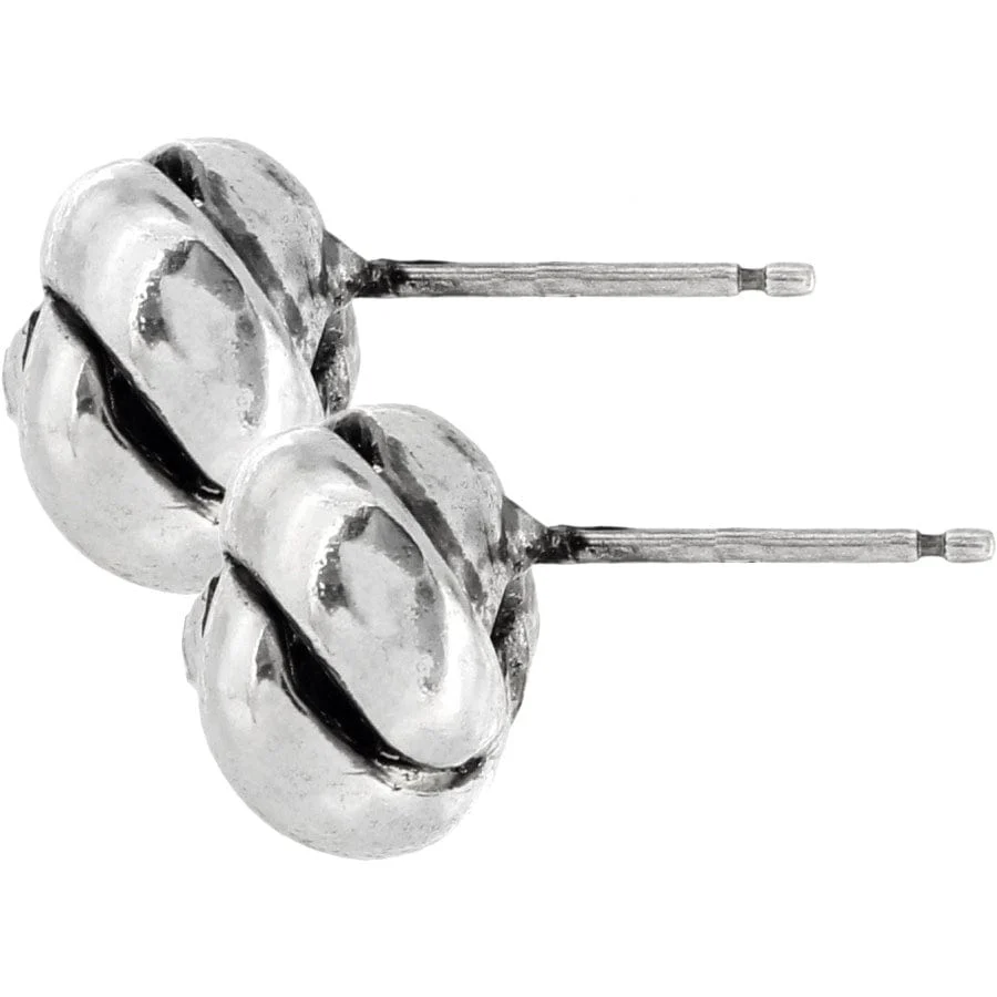 Love Me Knot Mini Post Earrings - Image 2