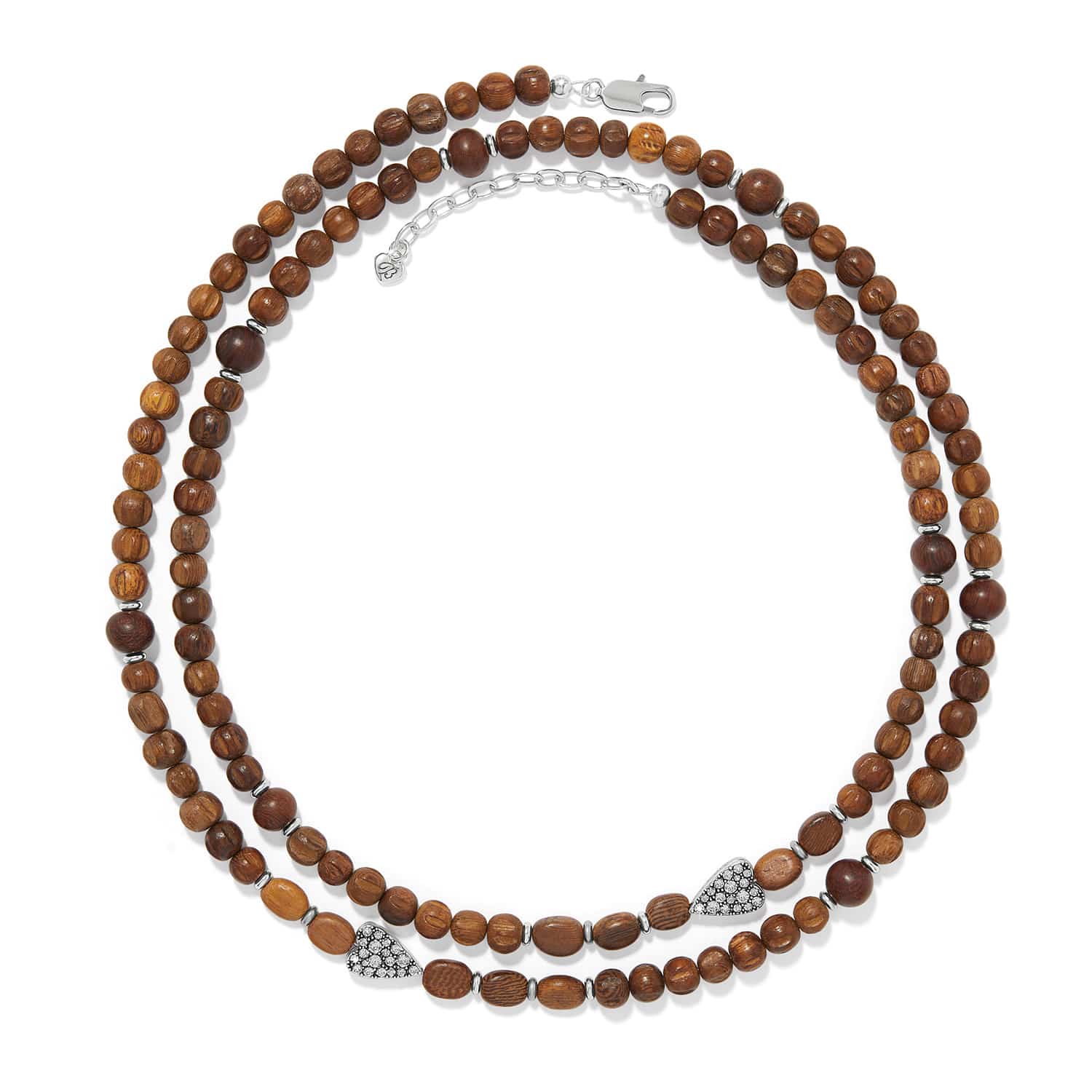 Love Messages B Love Wood Long Necklace - Image 2
