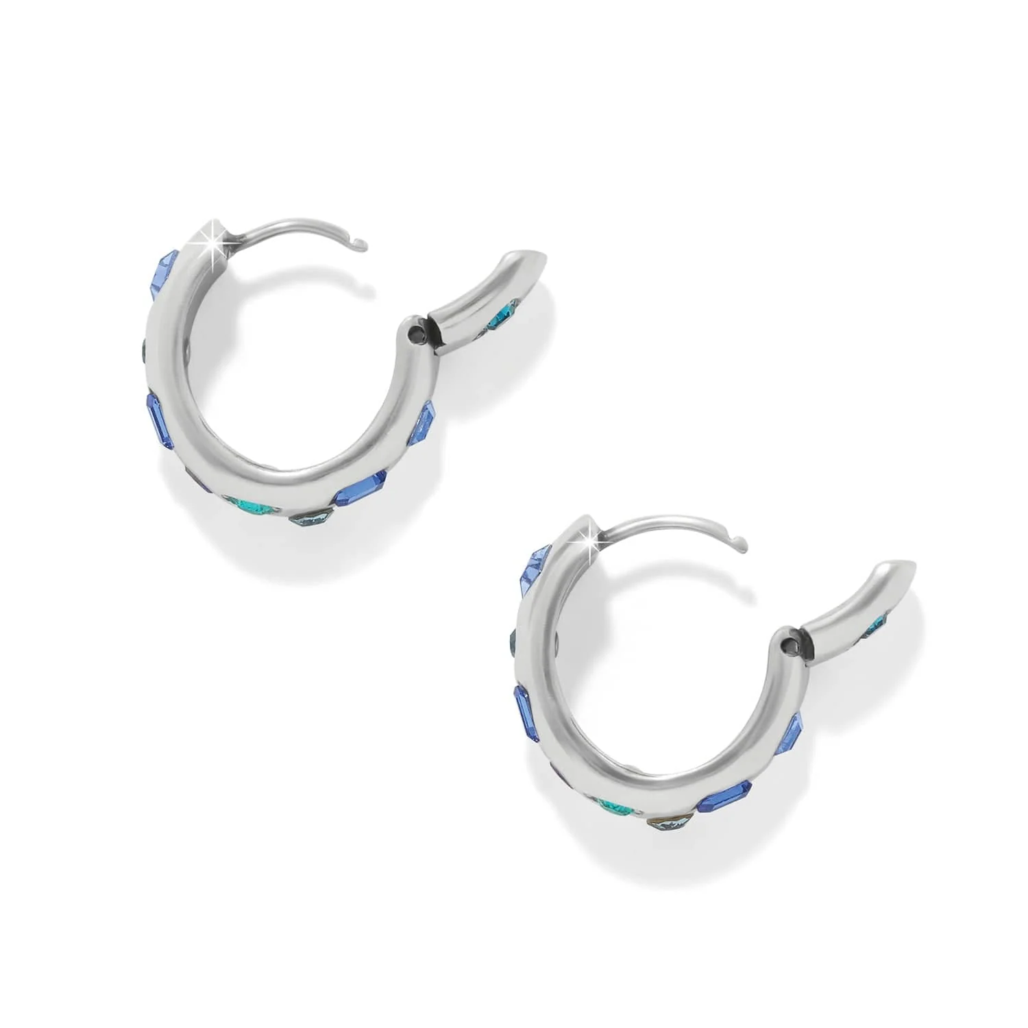 Love Messages B Radiant Hoop Earrings - Image 2