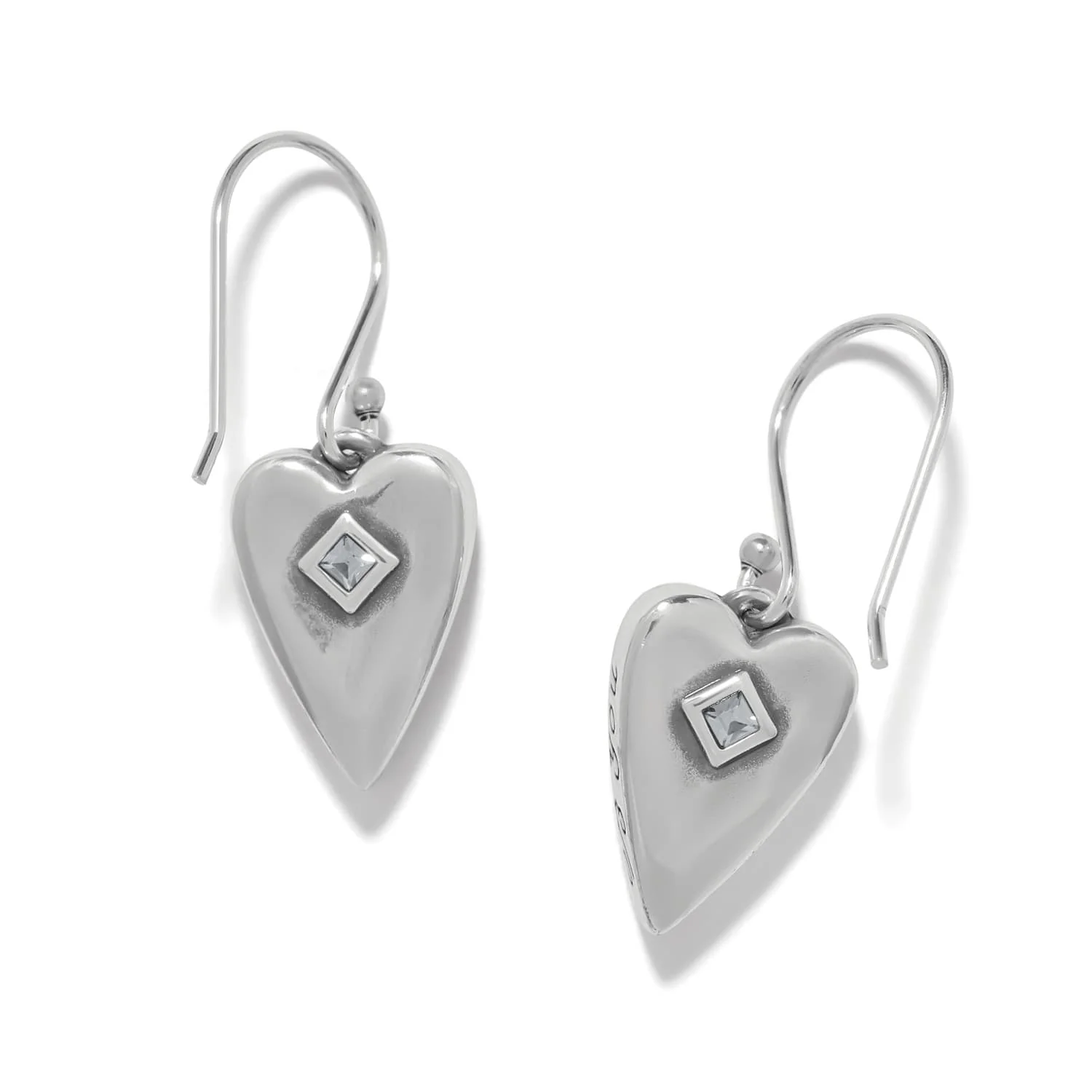 Love Messages B You Blue French Wire Earrings - Image 2