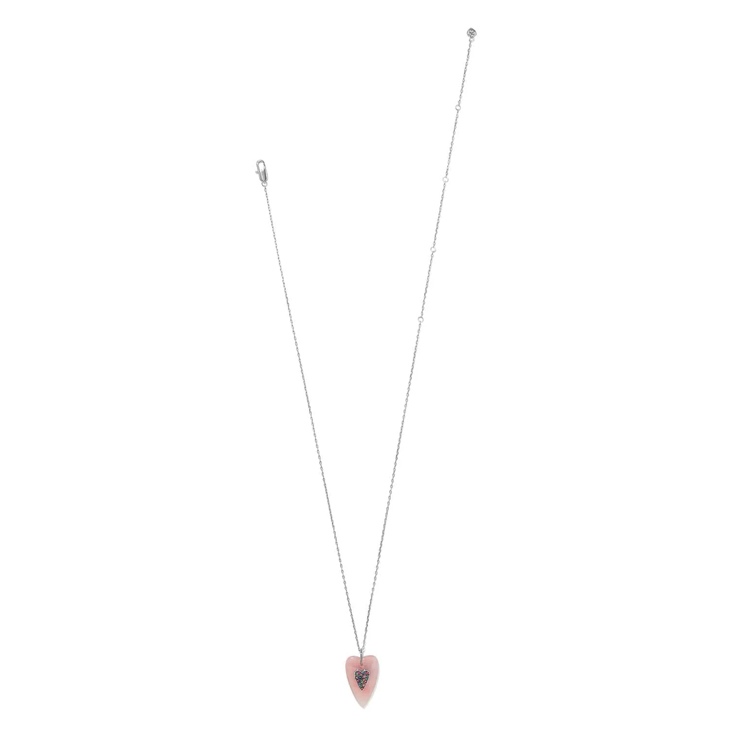 Love Messages B You Pink Quartz Necklace - Image 3