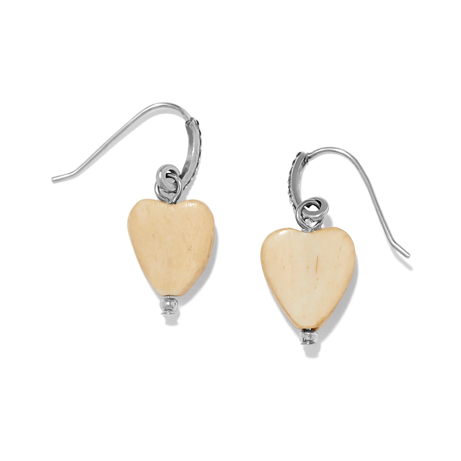 Love Messages I Am Grateful Wood French Wire Earrings - Image 2