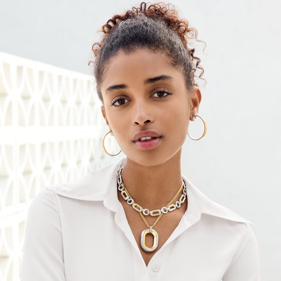 Medici Two Tone Convertible Necklace - Image 5