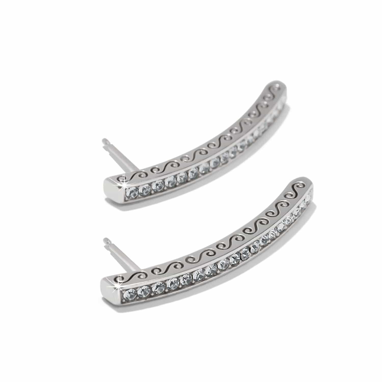 Meridian Geo Bar Post Earrings - Image 4
