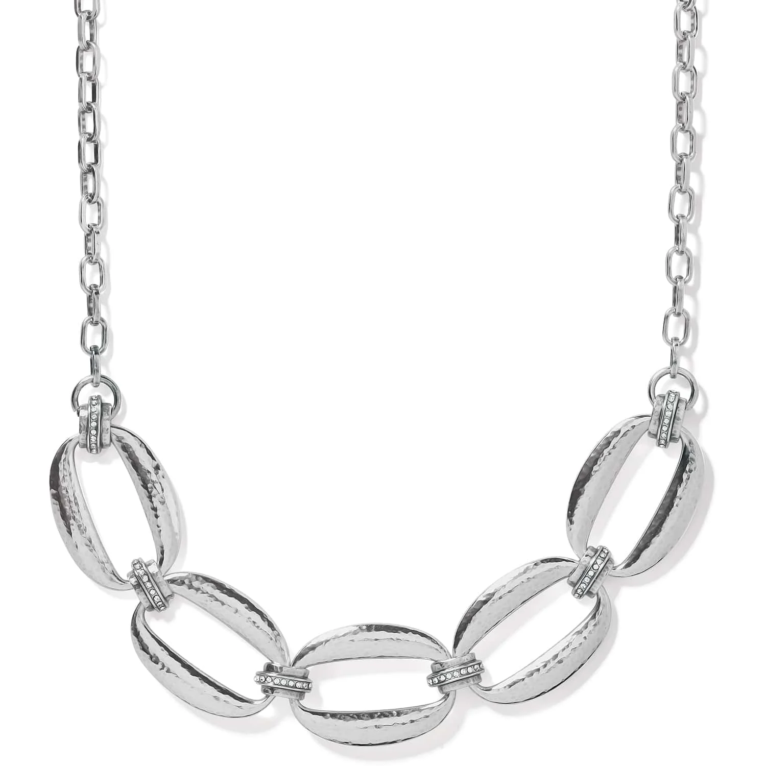 Meridian Lumens Silver Collar Necklace