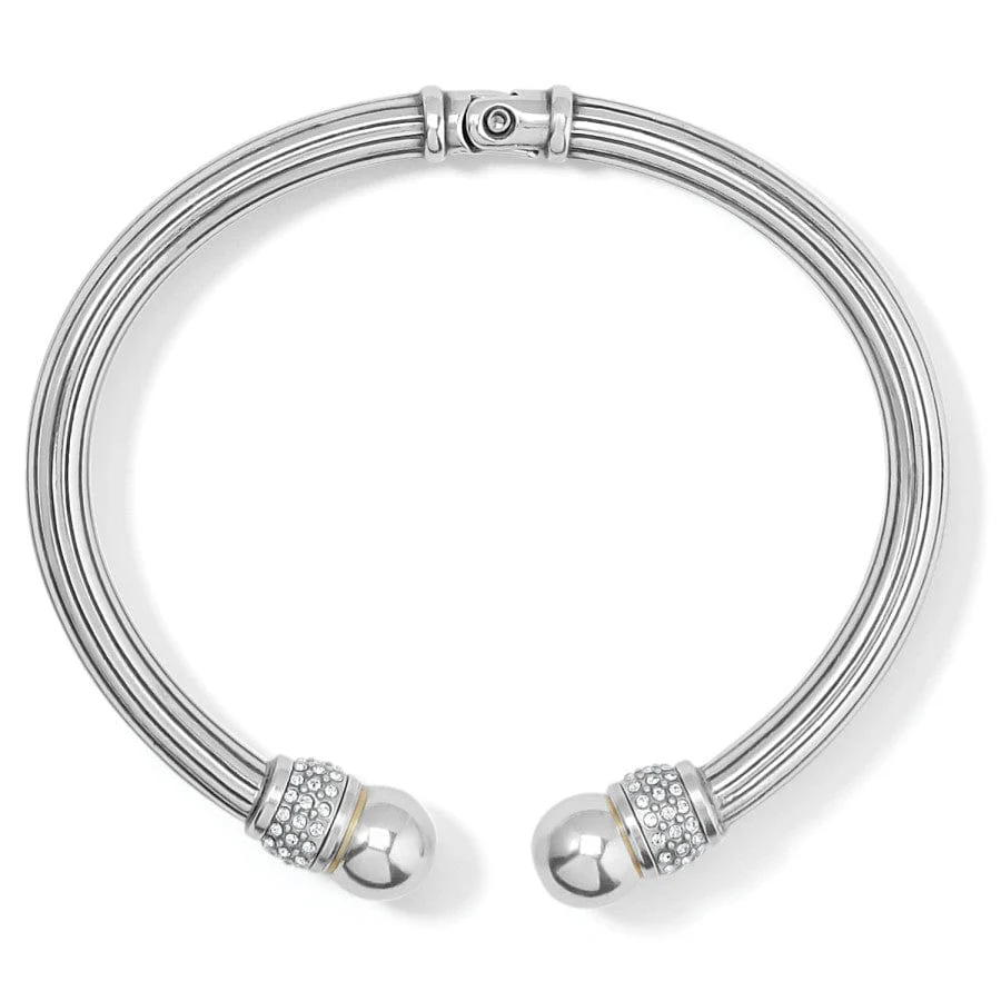 Meridian Open Hinged Bangle - Image 10