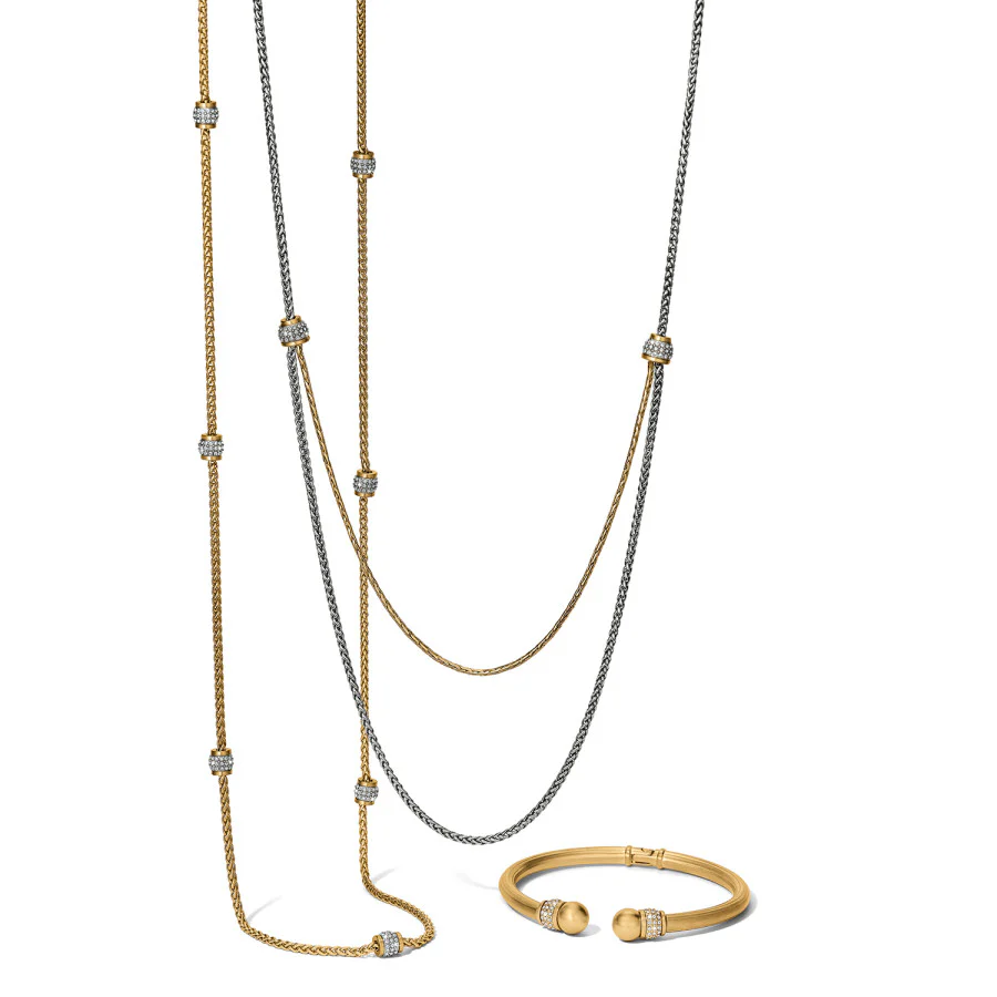 Meridian Open Hinged Bangle - Image 12
