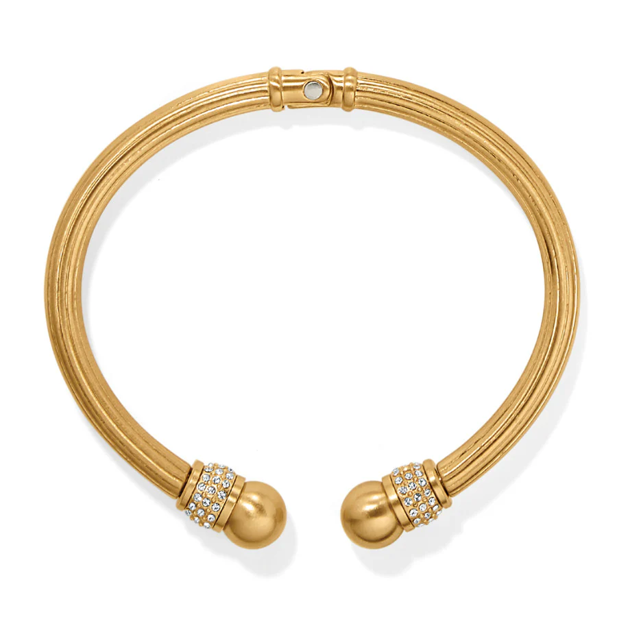 Meridian Open Hinged Bangle - Image 8
