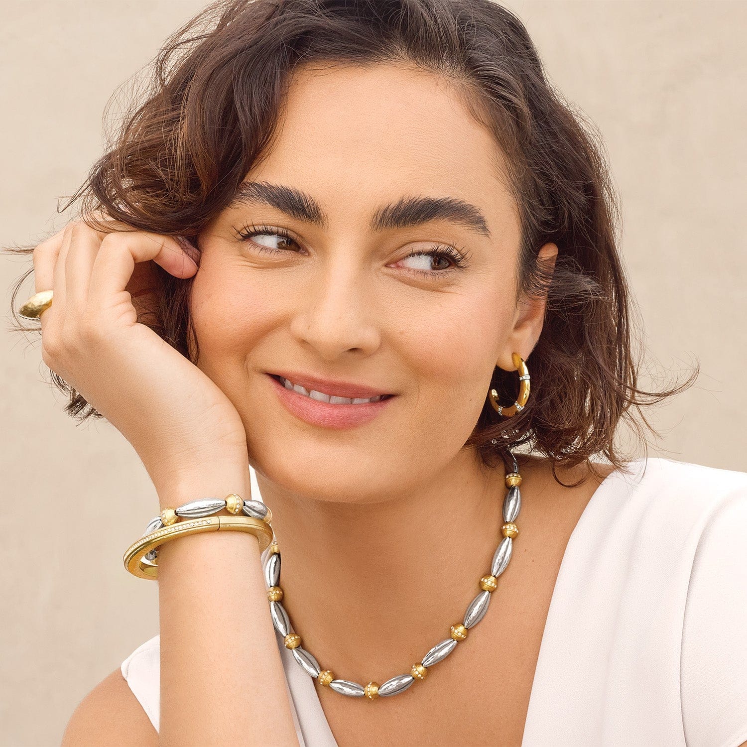 Meridian Orbit Bead Necklace - Image 4
