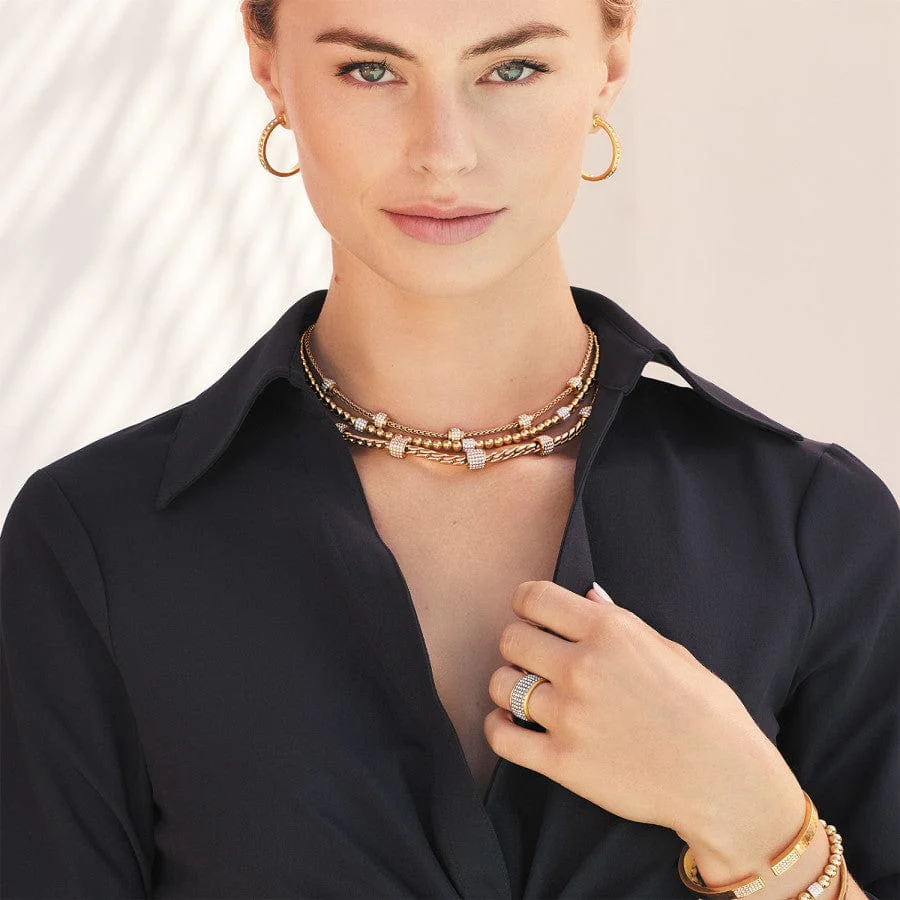 Meridian Petite Beads Station Necklace - Image 3