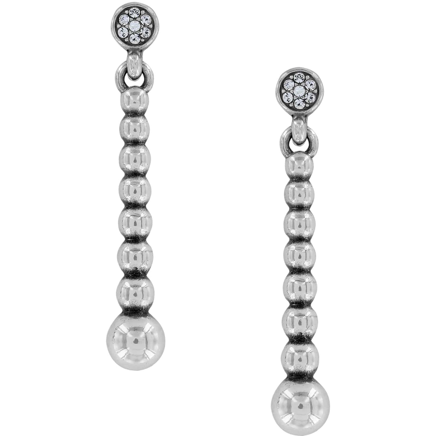 Meridian Petite Spheres Post Drop Earrings