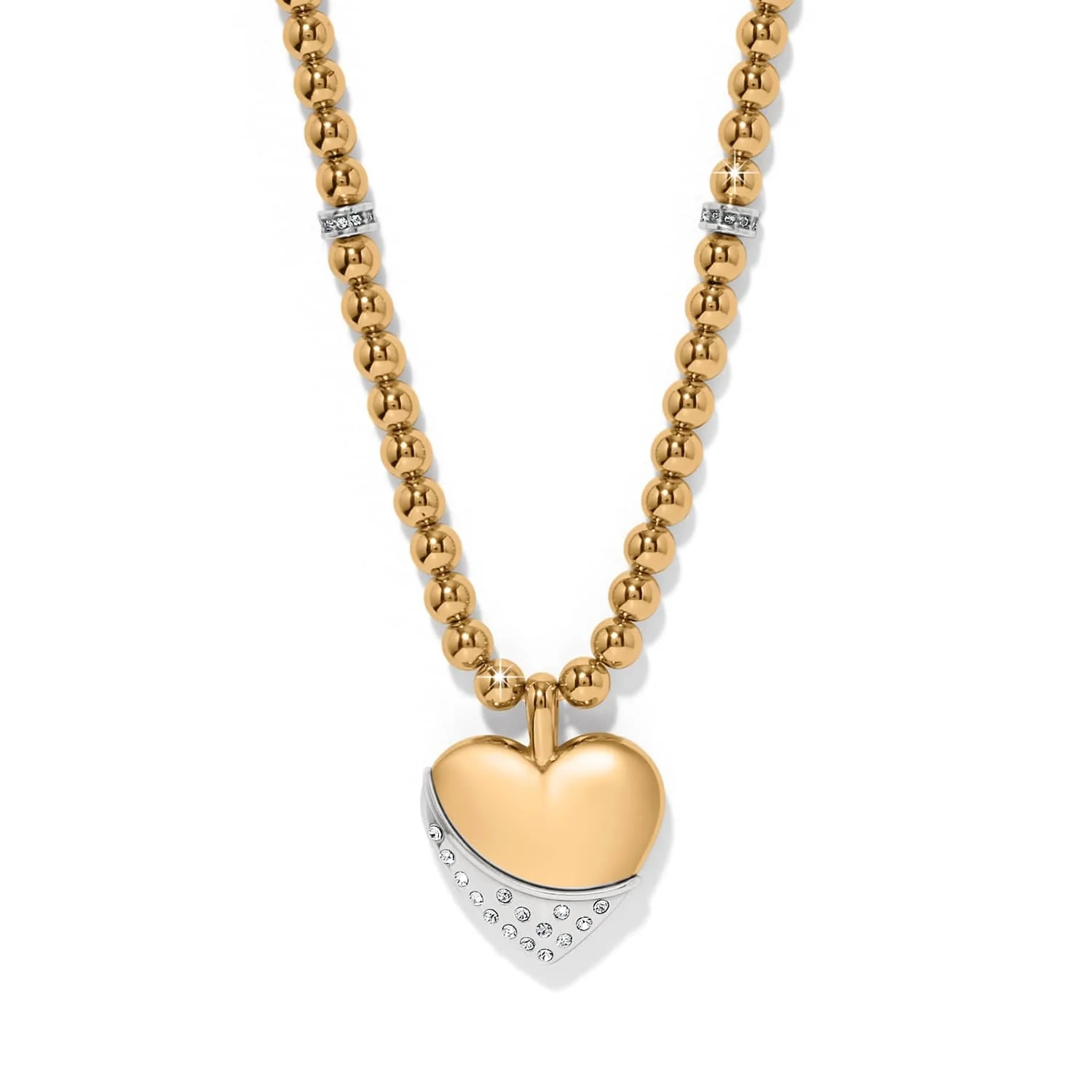 Meridian Petite Wave Heart Necklace - Image 2